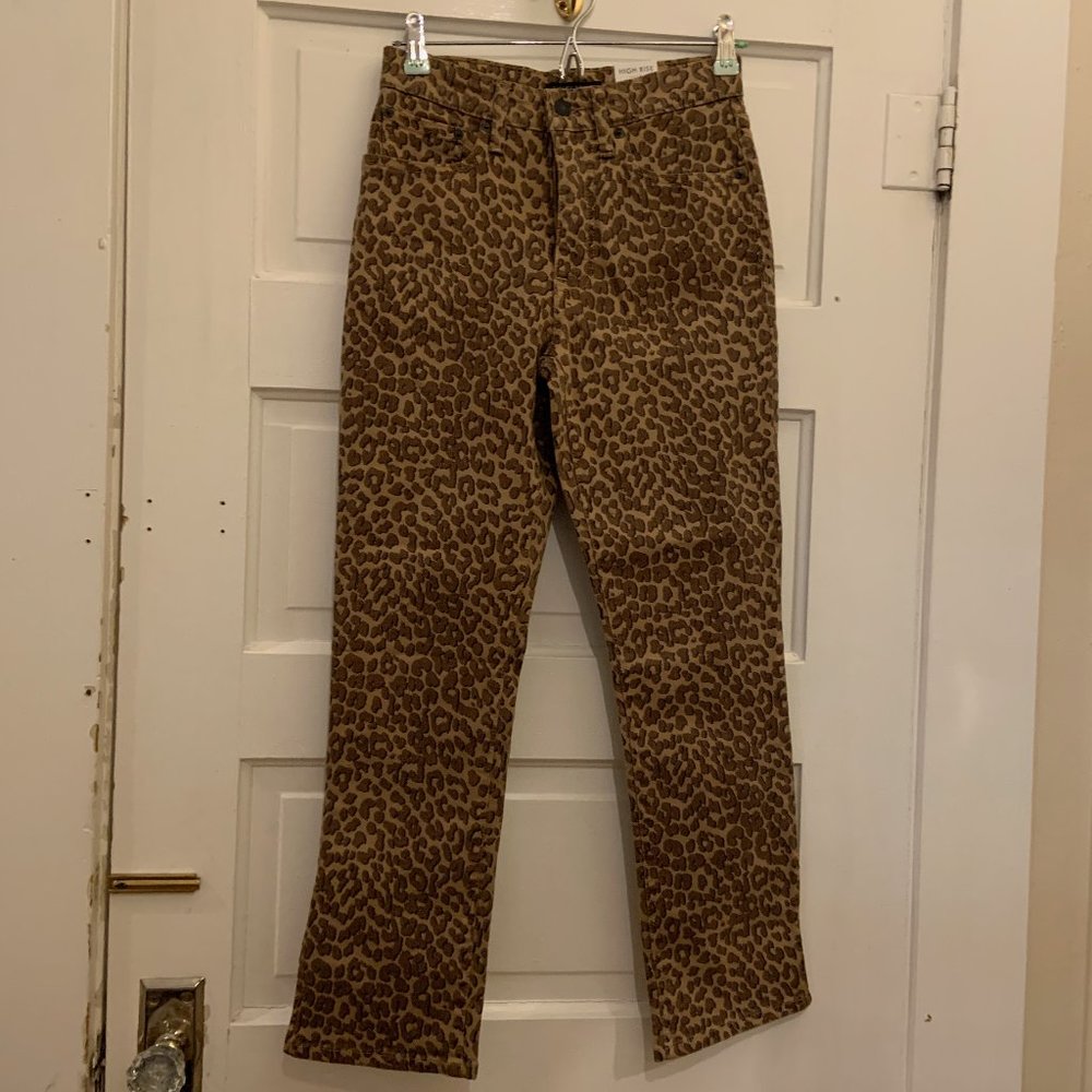 Lucky Brand High rise Bridgette cheetah